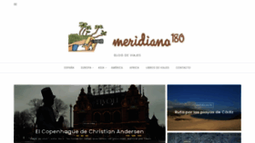 What Meridiano180.com website looked like in 2020 (3 years ago)