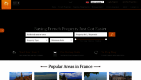 What My-french-house.com website looked like in 2020 (3 years ago)