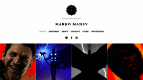 What Markomanev.com website looked like in 2020 (3 years ago)