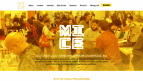 What Micexpo.org website looked like in 2020 (3 years ago)