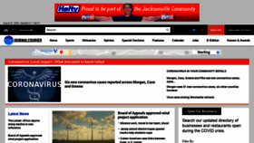 What Myjournalcourier.com website looked like in 2020 (5 years ago)