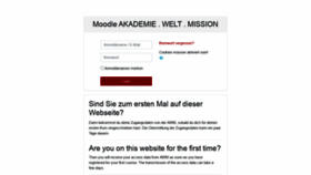 What Moodle.awm-korntal.eu website looked like in 2020 (3 years ago)