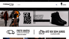 What Modatto.com.br website looked like in 2020 (3 years ago)