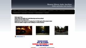What Masondixonautoauction.com website looked like in 2020 (3 years ago)