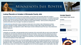 What Minnesotajailroster.com website looked like in 2020 (3 years ago)