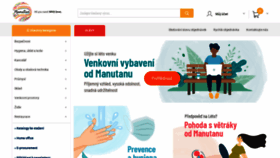 What Manutan.cz website looked like in 2020 (3 years ago)