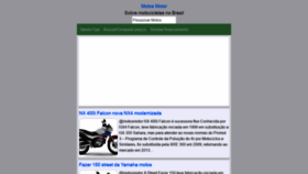 What Motos-motor.com.br website looked like in 2020 (5 years ago)