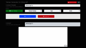 What Minecraftjson.com website looked like in 2020 (5 years ago)