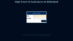 What Mail.allahabadhighcourt.in website looked like in 2020 (3 years ago)