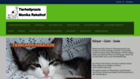 What Monika-rekelhof.de website looked like in 2020 (3 years ago)