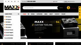What Maxxtooling.com website looked like in 2020 (3 years ago)