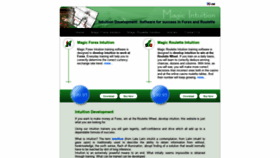 What Magicintuition.com website looked like in 2020 (3 years ago)