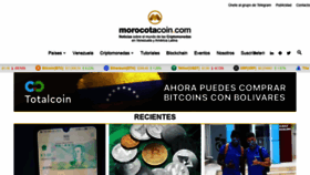 What Morocotacoin.com website looked like in 2020 (3 years ago)