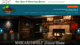 What Margaritavilleislandhotel.com website looked like in 2020 (3 years ago)