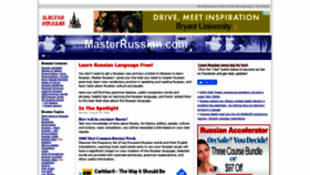 What Masterrussian.com website looked like in 2020 (3 years ago)