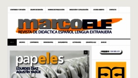 What Marcoele.com website looked like in 2020 (3 years ago)