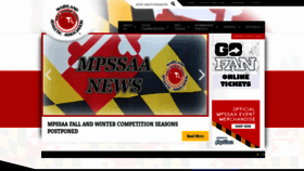What Mpssaa.org website looked like in 2020 (3 years ago)