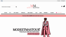 What Modeetmastour.com website looked like in 2020 (3 years ago)