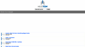 What Muziton.net website looked like in 2020 (3 years ago)