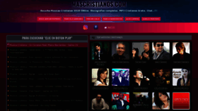 What Mascristianos.com website looked like in 2020 (3 years ago)