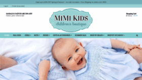 What Mimikidsonline.com website looked like in 2020 (3 years ago)