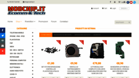 What Modchip.it website looked like in 2020 (4 years ago)