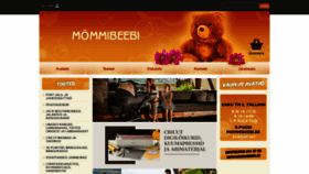 What Mommibeebi.ee website looked like in 2020 (3 years ago)