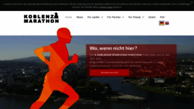 What Mittelrhein-marathon.de website looked like in 2020 (3 years ago)