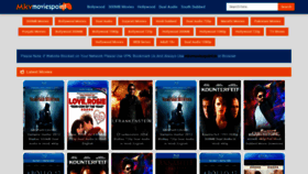 What Mkvmoviespoint.in website looked like in 2020 (3 years ago)