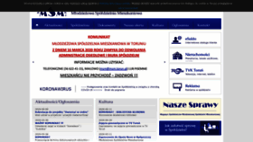 What Msm.torun.pl website looked like in 2020 (3 years ago)