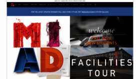 What Miad.edu website looked like in 2020 (3 years ago)