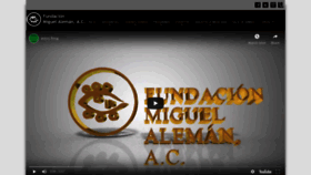 What Miguelaleman.org website looked like in 2020 (3 years ago)