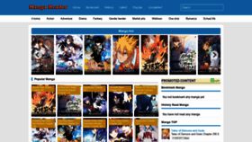 What Mangareader.cc website looked like in 2020 (3 years ago)
