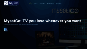 What Mysat.com.au website looked like in 2020 (3 years ago)