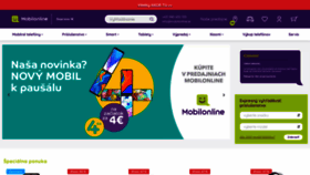 What Mobilonline.sk website looked like in 2020 (3 years ago)