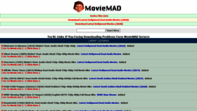 What Moviemad2.live website looked like in 2020 (3 years ago)