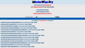 What Moviezwaphd.net website looked like in 2020 (3 years ago)