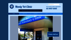What Manlyvets.com website looked like in 2020 (3 years ago)