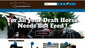 What Mydrafthorse.com website looked like in 2020 (3 years ago)