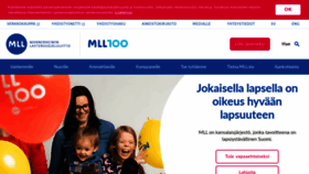 What Mll.fi website looked like in 2020 (3 years ago)