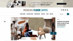 What Modernfloorlamps.net website looked like in 2020 (3 years ago)