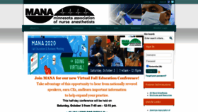 What Mnana.org website looked like in 2020 (3 years ago)