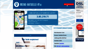 What Meine-aktuelle-ip.de website looked like in 2020 (3 years ago)