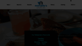 What Marcellosspi.com website looked like in 2020 (3 years ago)