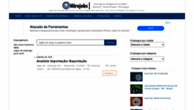 What Mirojobs.com.br website looked like in 2020 (3 years ago)