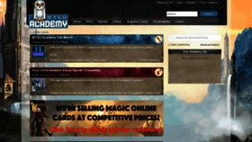 What Mtgoacademy.com website looked like in 2020 (3 years ago)