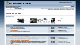 What Malaysiawatchforum.com website looked like in 2020 (3 years ago)
