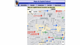 What Mapadecapitalfederal.com website looked like in 2020 (3 years ago)