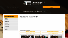 What Mojebanka-online.cz website looked like in 2020 (3 years ago)