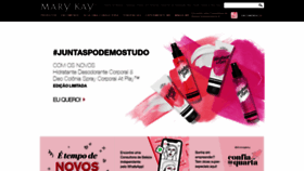 What Marykay.com.br website looked like in 2020 (3 years ago)
